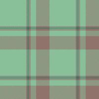 Plaid seamless pattern in green. Check fabric texture. textile print. vector