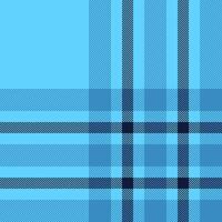 Plaid check pattern. Seamless fabric texture. Tartan textile print. vector