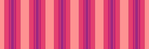 Masculine pattern background lines, overlay texture textile vertical. Setting stripe fabric seamless in red and pink colors. vector