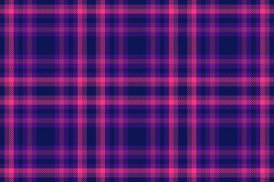 Textile check of texture pattern background with a fabric seamless plaid tartan. vector