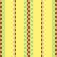 Perfection seamless lines background, mockup texture stripe. Choose textile fabric vertical pattern in yellow and green colors. vector
