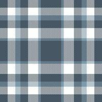 Plaid check pattern. Seamless fabric texture. Tartan textile print. vector