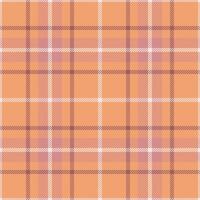 Plaid seamless pattern. Check fabric texture. textile print. vector