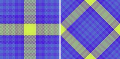 Check tartan seamless of texture background fabric with a plaid pattern textile. vector