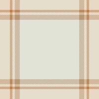 Plaid check pattern. Seamless fabric texture. Tartan textile print. vector