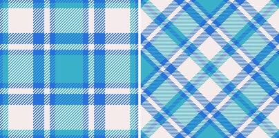 Textile seamless plaid of check tartan with a texture fabric pattern background. vector