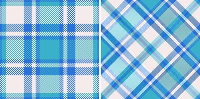 Textile seamless plaid of check tartan with a texture fabric pattern background. vector