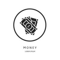 Logo design for business. Money logos. vector