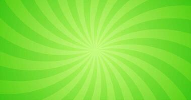A Simple Gradient Smooth Curve Animation Of Green Swirl Light burst Effect Plain Animation Blank Horizontal Background video