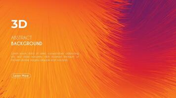 Abstract Smooth Orange Background. Simple Flow Background Template for banner, poster, wallpaper, and flyer. Smooth Background Illustration vector