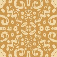 Seamless pattern with brush strokes. vector
