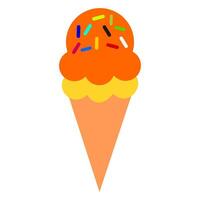 ice cream cone vector