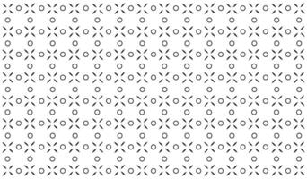 Seamless pattern with a circle and the Flower leaf on a white background. seamless pattern vector