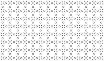 Seamless pattern with a circle and the Flower leaf on a white background. seamless pattern vector