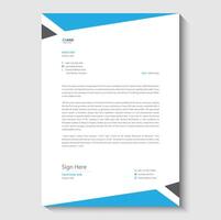 company letterhead design vector