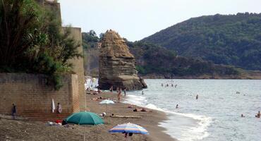 Procida around the island during the summer photo