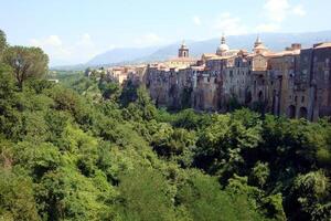 Sant'agata de Goti, Italy, Europe - July 21, 2019. Landscape photo