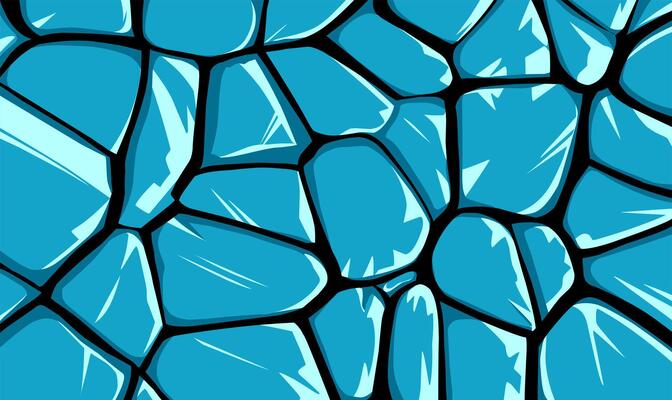 cracked ice background illustration
