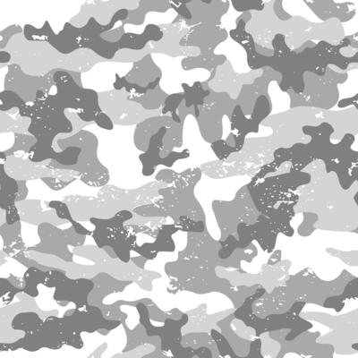 Seamless grunge light camouflage pattern
