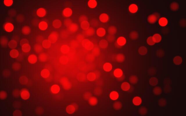 Red color bokeh soft light abstract background, eps 10 illustration bokeh particles, Background decoration