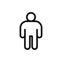 father outline icon pixel perfect design good for website and mobile app vector