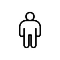 father outline icon pixel perfect design good for website and mobile app vector