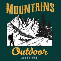 Retro mountain adventure hipster badges. Set of Vintage Outdoor mountains Summer Camp Logo Patches. emblem designs. Great for t shirts, stamps, stickers log vector