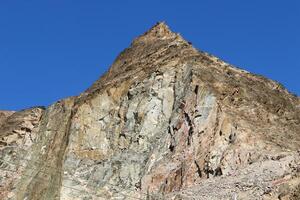 timna montaña rango en Eilat en del Sur Israel. foto