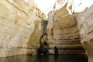 timna montaña rango en Eilat en del Sur Israel. foto