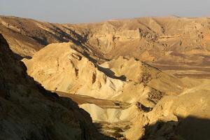 Timna mountain range in Eilat in southern Israel. photo