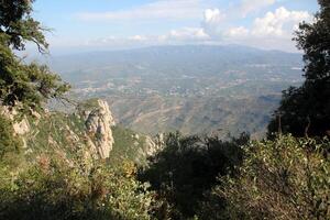 Landscape in the mountains with views of pristine nature. photo