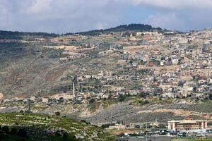 Landscape in the mountains with views of pristine nature. photo