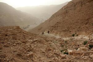 The Negev is a desert in the Middle East, located in Israel and occupying about 60 of its territory. photo