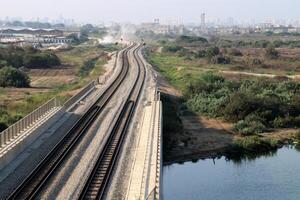 A new railway is being built. photo