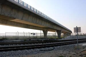 A new railway is being built. photo