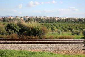 A new railway is being built. photo