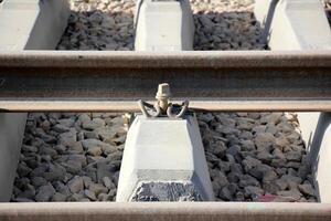 A new railway is being built. photo