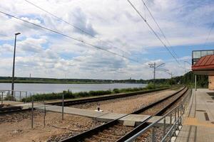 A new railway is being built. photo