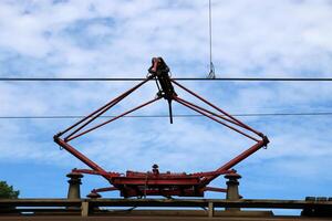 A new railway is being built. photo