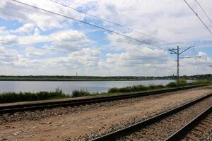 A new railway is being built. photo