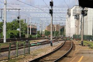 A new railway is being built. photo