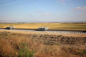 A new railway is being built. photo