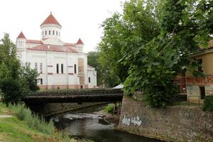 02 07 2023 Vilnius Lituania. Vilnius es el capital y mas grande ciudad de Lituania. eso es situado en el Sureste de Lituania en el Vilnius río. foto