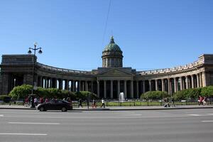 12 05 2023 St. Petersburg Russia. St. Petersburg is located in the north-west of the country on the coast of the Gulf of Finland at the mouth of the Neva River. photo