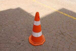 Road signs and directional signs on roads in Israel. photo