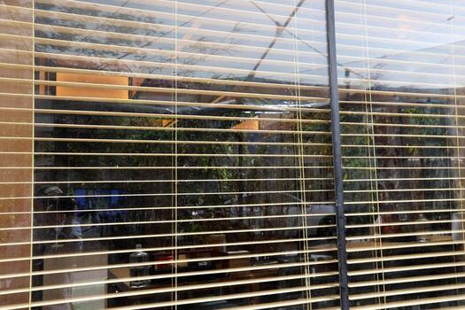 Abstract illustration. Line graphics. photo