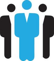 People group icon.Crowd sign.Persons icons. Business symbol. vector