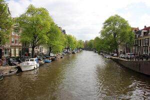 Amsterdam Netherlands 14 05 2023 . Amsterdam, the national capital of the Netherlands, is located in the west of the country. photo