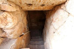 02 12 2024 Haifa Israel. Yehiam is the ruins of a Crusader and Ottoman-era fortress in western Galilee, Israel. photo
