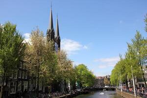 Amsterdam Netherlands 14 05 2023 . Amsterdam, the national capital of the Netherlands, is located in the west of the country. photo